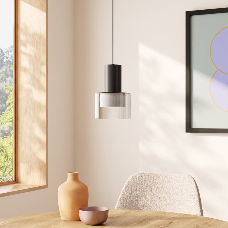 Casey 1 - Light Black Single Pendant