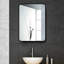 Flat Aluminum Framed Rectangle Wall Accent Mirror-422856315-422856294