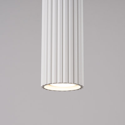 Bonina - Light Brushed Nickel Pendant