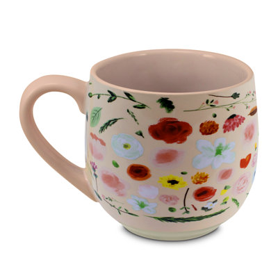 Mug Blooming Joy You Make The World 18Oz