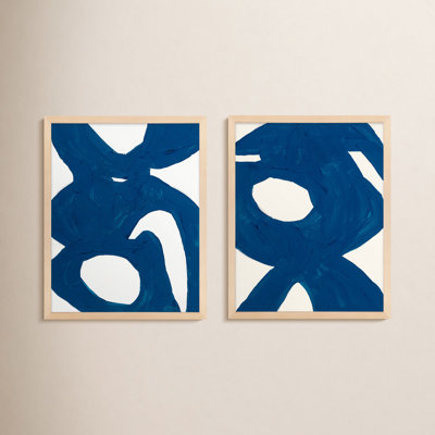 Goodall "Blue Harmony" 2-Piece Print Set