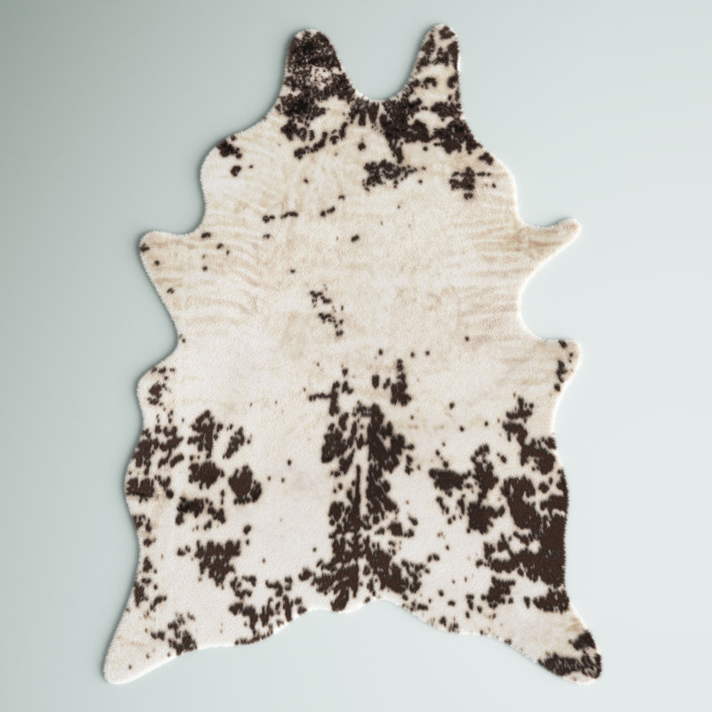 Coraline Animal Print Machine Washable Accent Rug for Living Room Bedroom Dining Room Entryway Kitchen, Novelty 5'9" x 7'7"