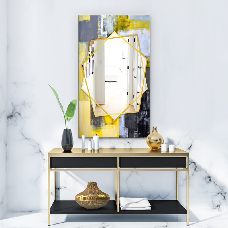 Miroir mural Blur, H 39,4 po x l 29,5 po