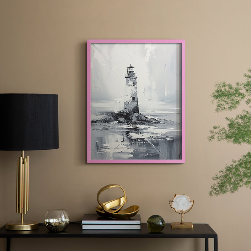 «NAUTICAL Series Dxxiv», H 15 po x l 12 po, Rose