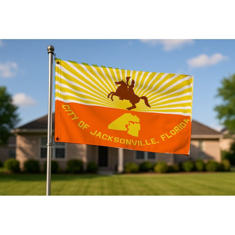 Jacksonville City Flag - Drapeau