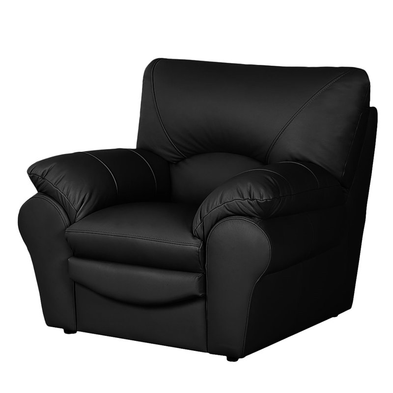 Fauteuil Heppman, Noir