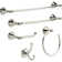 Cassidy 18.06" Wall Mounted Towel Bar