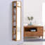 Right Column Teak Twig Mirror