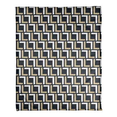 New Orleans Sewn Throw Blanket