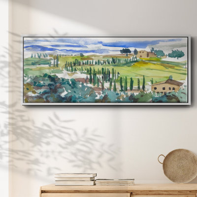 Pastel Hills II - toile encadrée