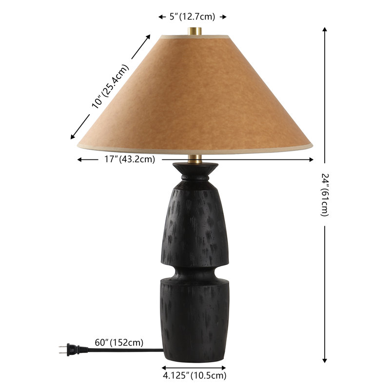 Sola 24" Resin Table Lamp
