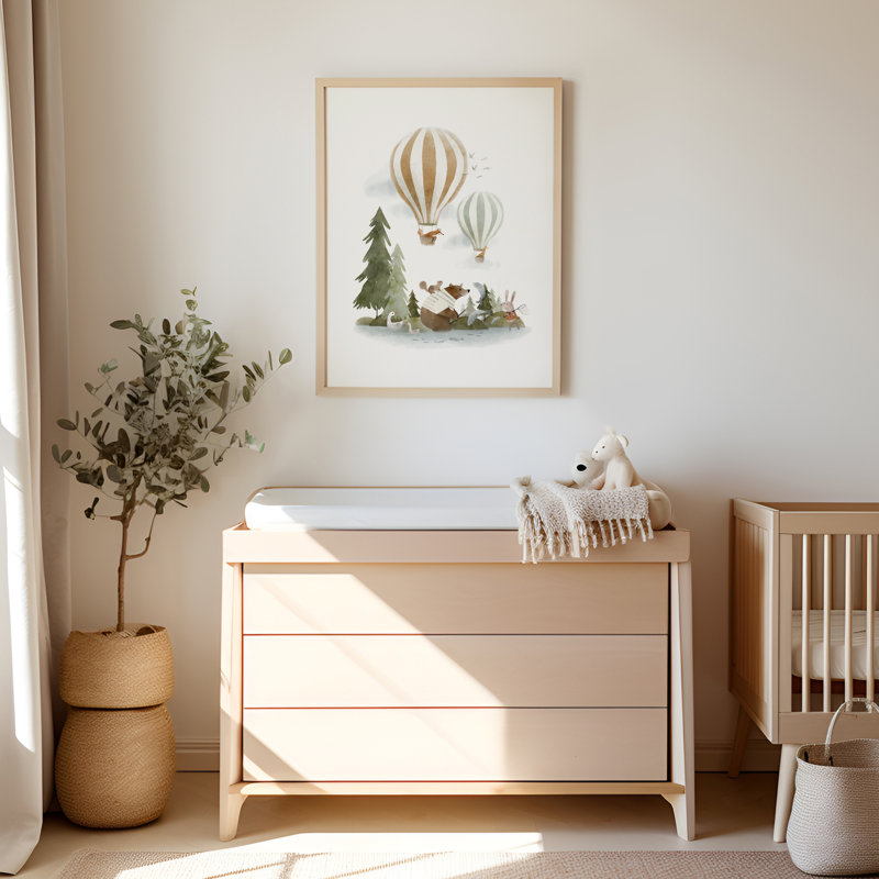Woodland Nursery Unframed Print, 14" H x 11" W