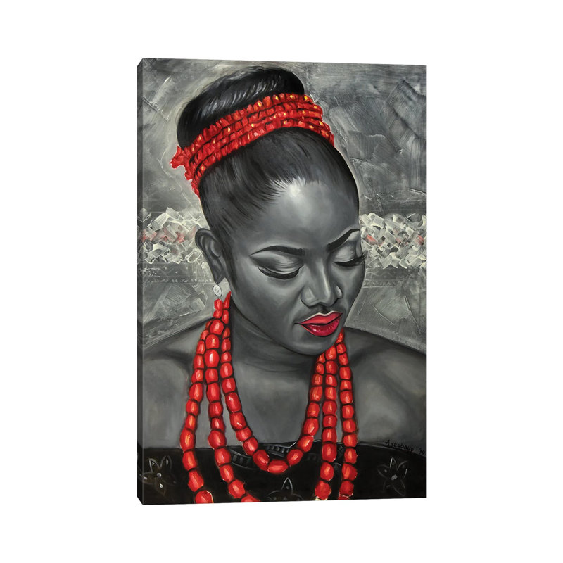«Culture» par Damola Ayegbayo - Giclée sur toile tendue avec châssis, H 26 po x l 18 po x 1,5 po