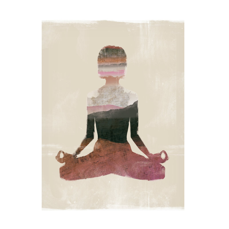 «Morning Yoga Pose III» sur, H 24 po x l 24 po