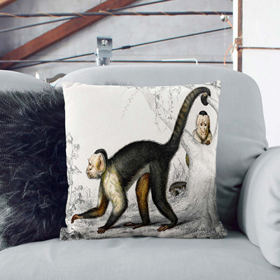 Floral Square Cushion