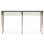Calvert 60'' Glass Top Console Table