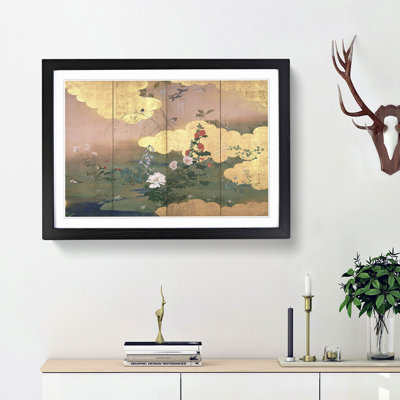 Flowers and Birds of the Four Seasons by Shibata Zeshin - Picture Frame Painting Print