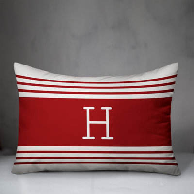  Monogram Lumbar Pillow