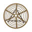 Table d'appoint en faux rotin Orlando-1635746305