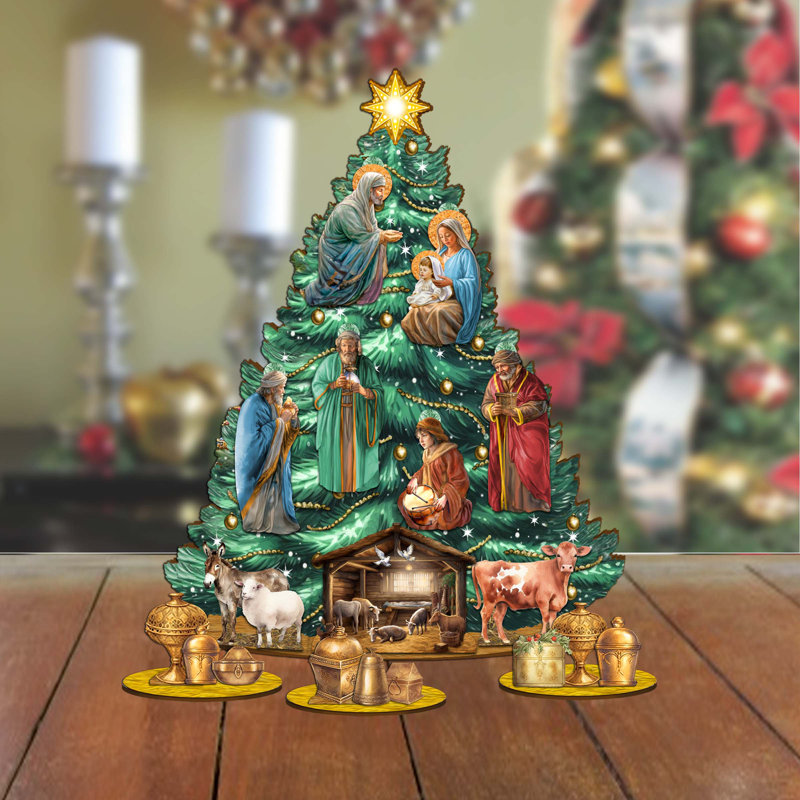 Arbre de Noël de table
