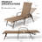 Adjustable Aluminum Outdoor Chaise Lounge Chairs With Removable Cushions (Set Of 2)-1079947159-1075794371