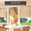 Semi Sheer Bamboo Roman Shade-1267321155