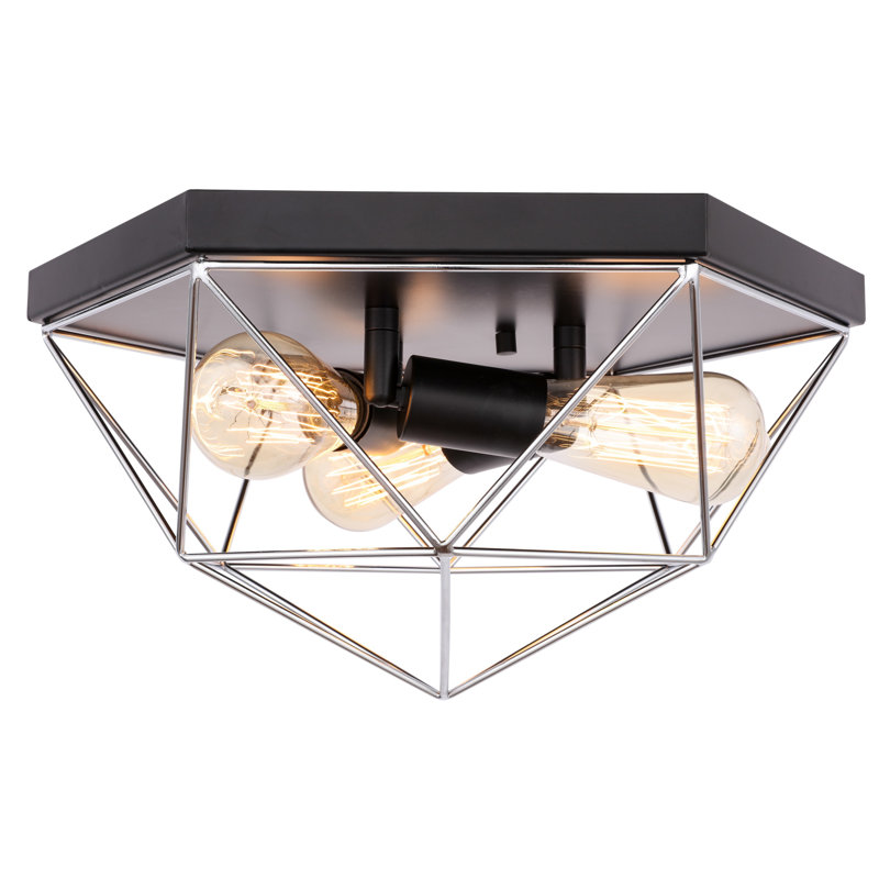 Luverne Flush Mount, Chrome