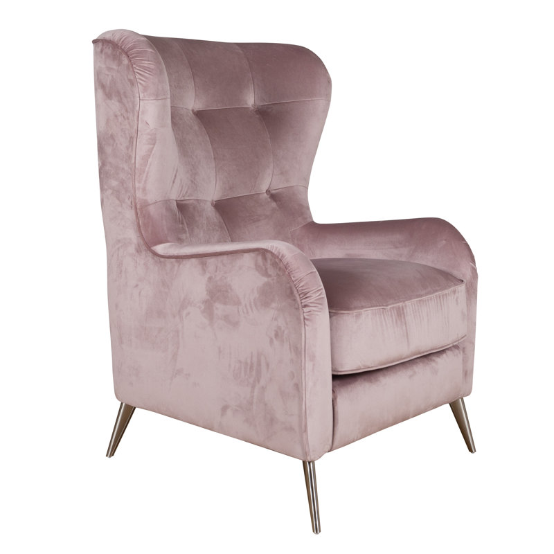 Virgil Upholstered Wingback Chair