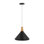 Way Wick 1 - Light Black Stainless Single Pendant