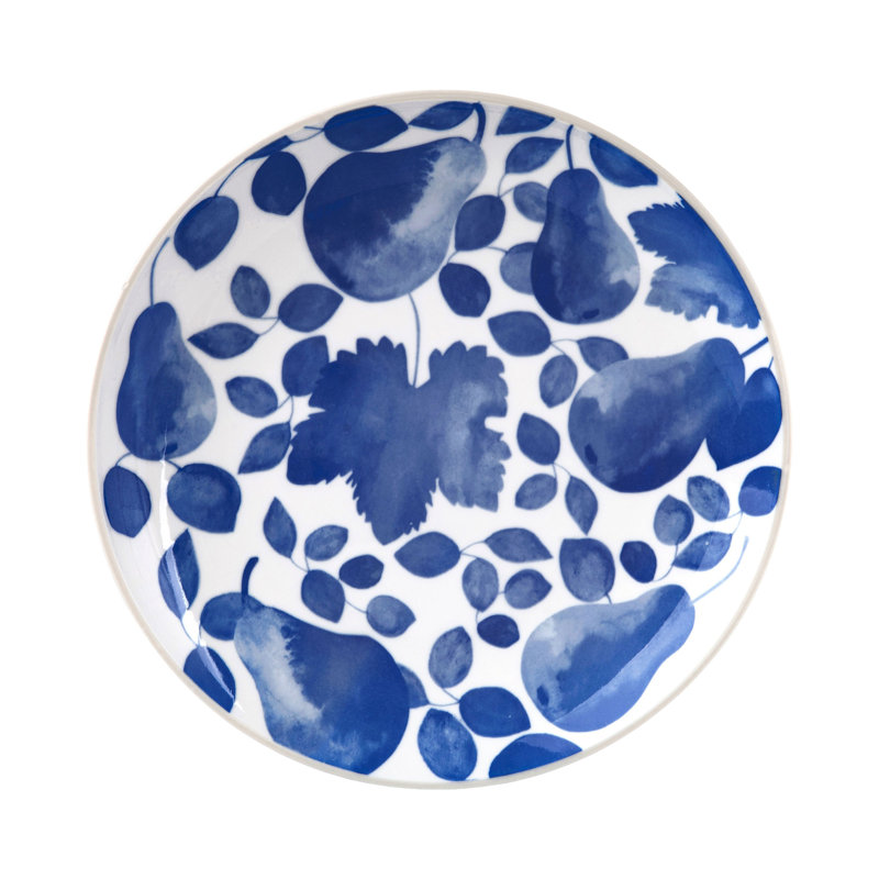 Maxwell & Williams Giverny dinner plate, dinner plate, porcelain, diameter 26.6cm, Blue / White / Grey