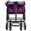 Chariot utilitaire pliable avec sangles Minimeetall - capacité de 225 lb, mauve