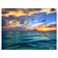 Exotic Tropical Beach at Sunset, reproduction de photo sur toile tendue-33308386-18269360
