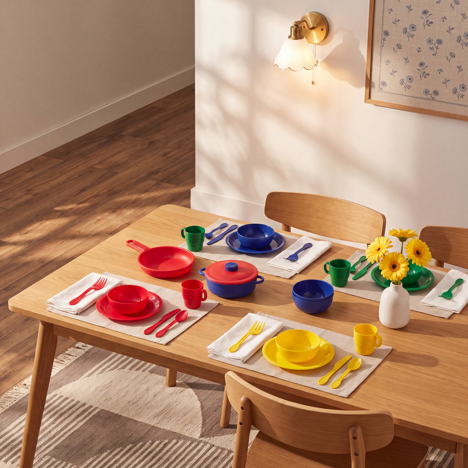 Play Cookware and Tea Set, Primary