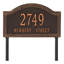 Penhurst Personalized Grande 2-Line Lawn Address Sign-1741820694-1741823326