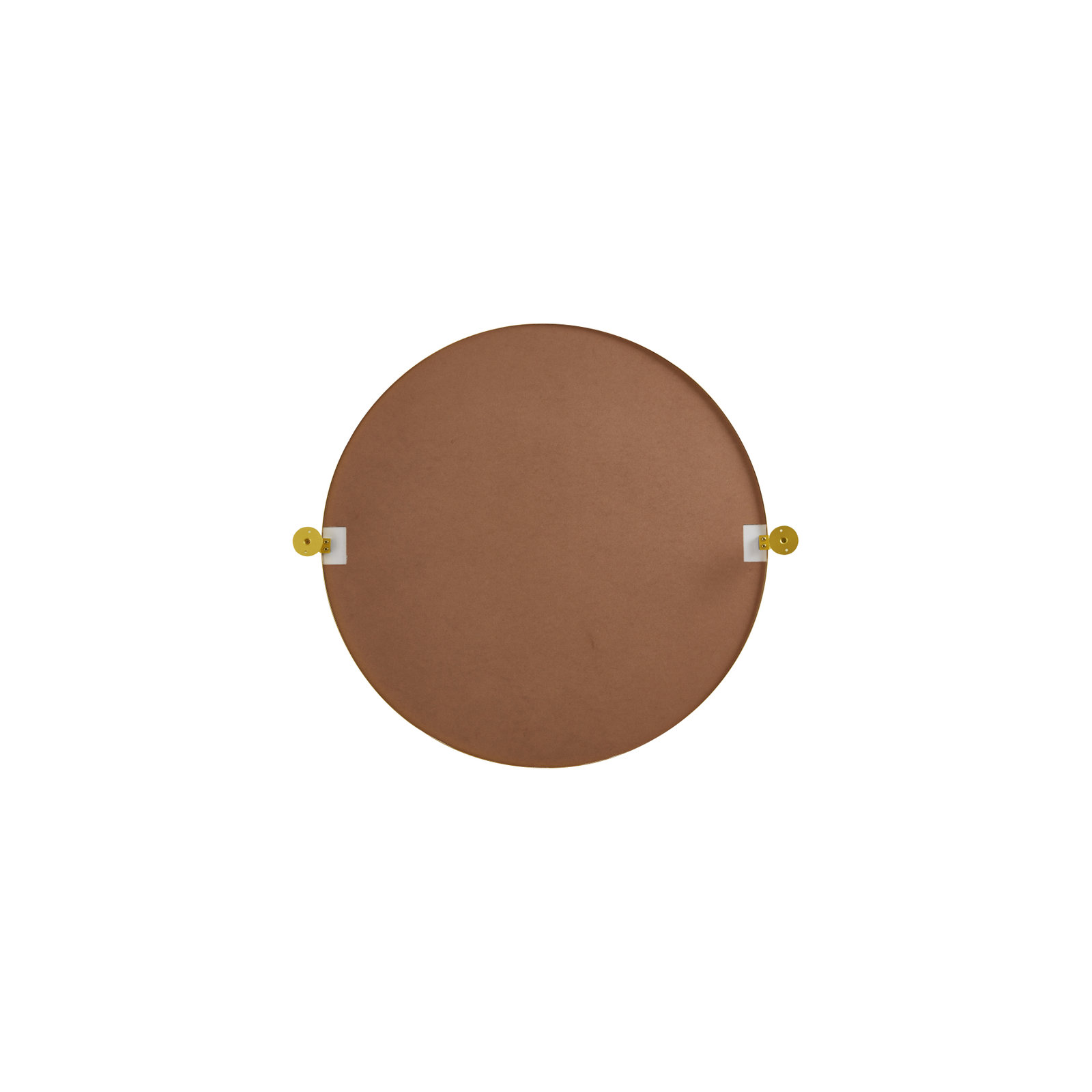 Belfield Metal Wall Mirror, Gold, 30" x 30"