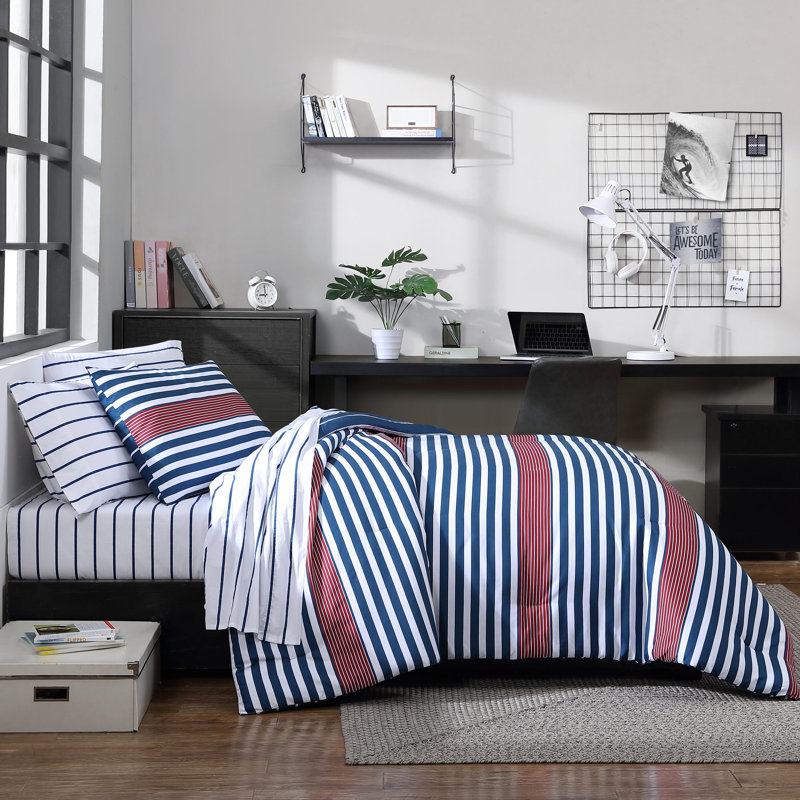 Bali Bliss Full Reversible Microfiber Comforter Set