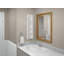 Antanea 12'' W 36'' H Recessed Frameless Medicine Cabinet Mirror 4 Adjustable