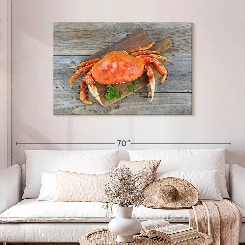 Crabe dormeur cuit Yarlin, H 30 po x l 45 po
