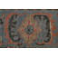 Tapis oriental bleu / noir en laine