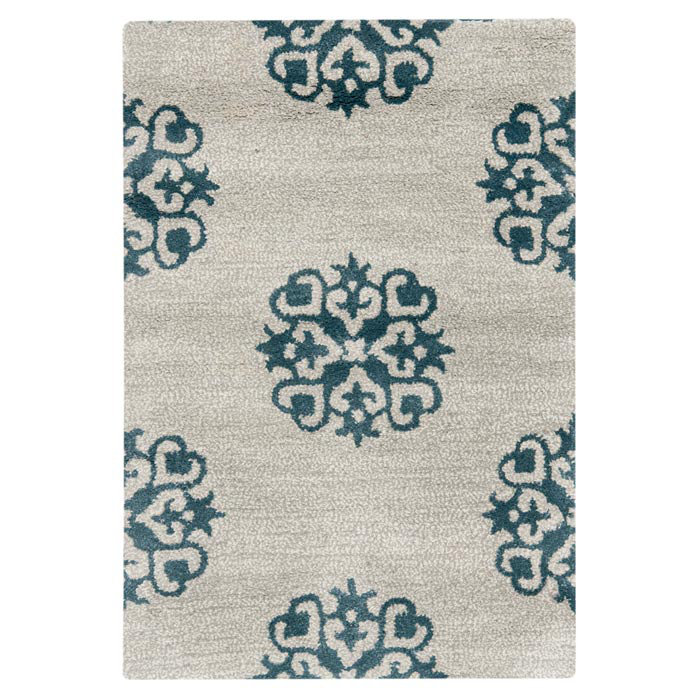 Candelo Hand Tufted Wool Pile Geometric Rug