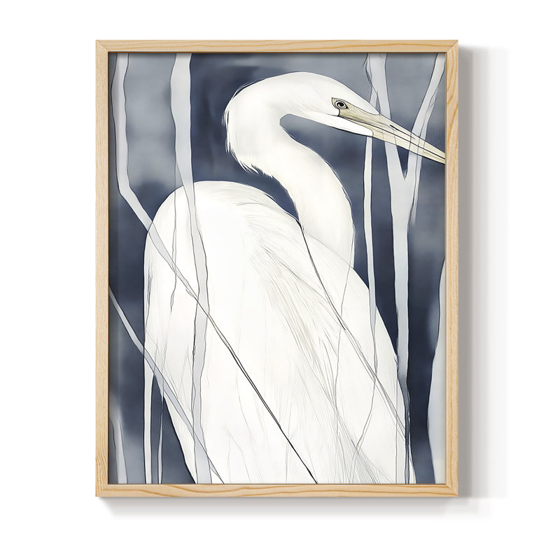 ANIMALS Series CECL XXX, reproduction encadrée - bois massif, H 30 po x l 24 po