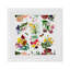 Flora Fauna Cotton Sateen Dinner Napkins