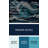 Nautical Waves patterns Blue Metal Wall Art-436529799