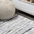 Batten Modern Stripe Gray/Black Rug-774768381