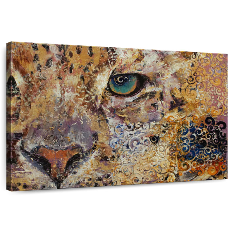 Bramyn Leopard Dynasty, H 32 po x l 48 po
