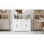 48.05" Buffet Cabinet With 2 Drawers And 4 Doors For Dining Room - White. Large Storage Space, Exquisite Painting Process, Stable Safe White & Doors. For Living Display. Elegant Handles,