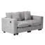 Causeuse modulaire en chenille avec port USB-1989037121