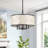18-inch 4-Light Capiz Shell Drum Chandelier-517692963