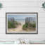 Reproduction de photo encadrée « beach entrance » sur papier-1577964499