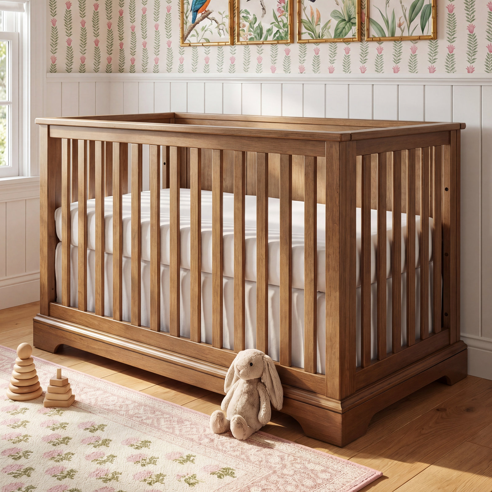 Charter Crib, Cashew
